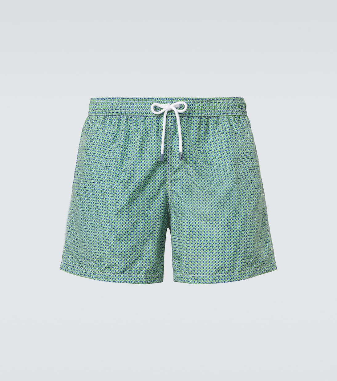 Madeira printed swim trunks | Fedeli