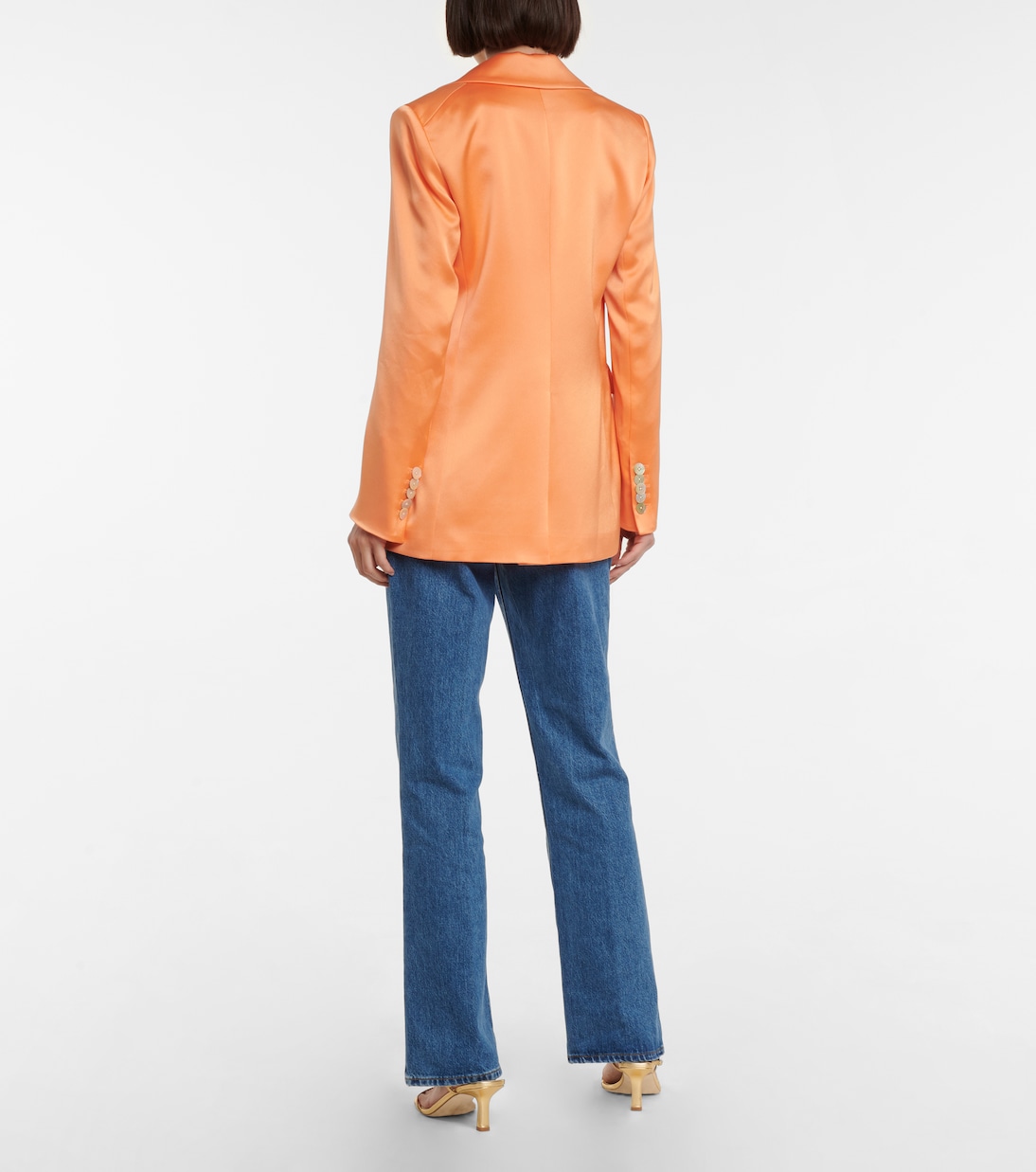 Blazer Erie aus Satin | Veronica Beard