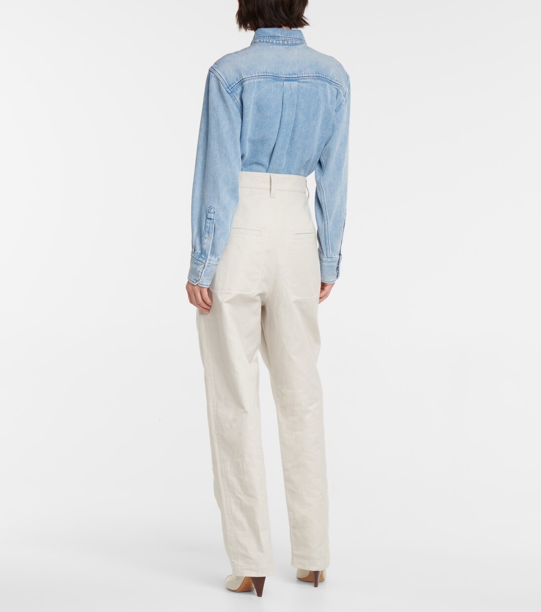 Pantalon Ketzia en coton et lin | Marant Etoile