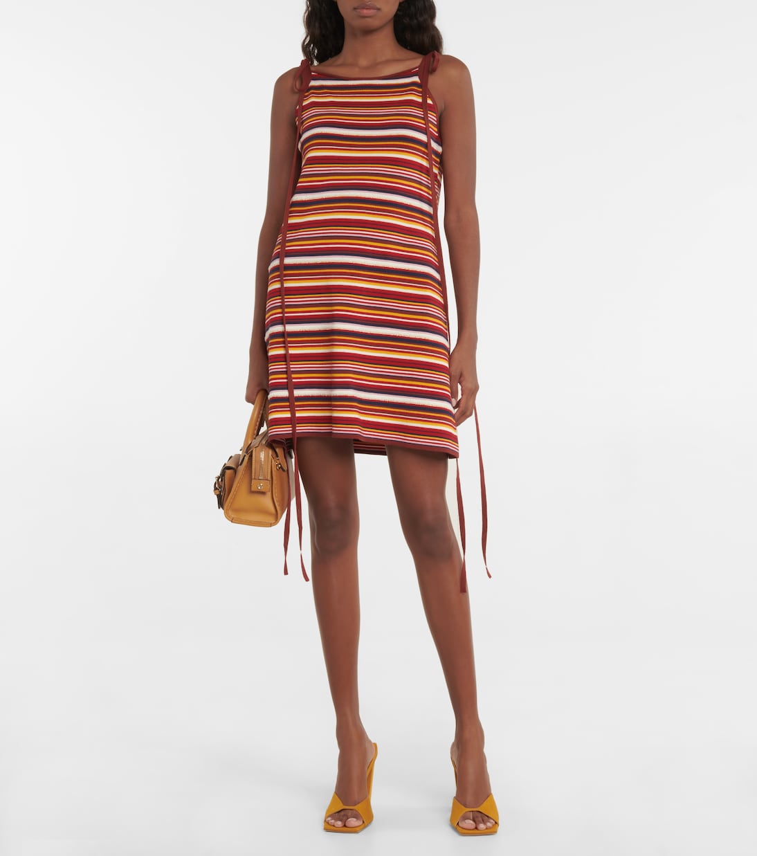 GIA/RHW Pantoletten Rosie 14 aus Leinen | Gia Borghini