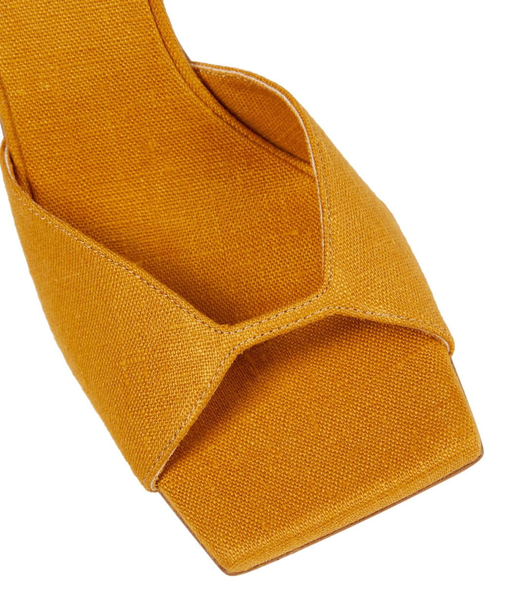 GIA/RHW Pantoletten Rosie 14 aus Leinen | Gia Borghini