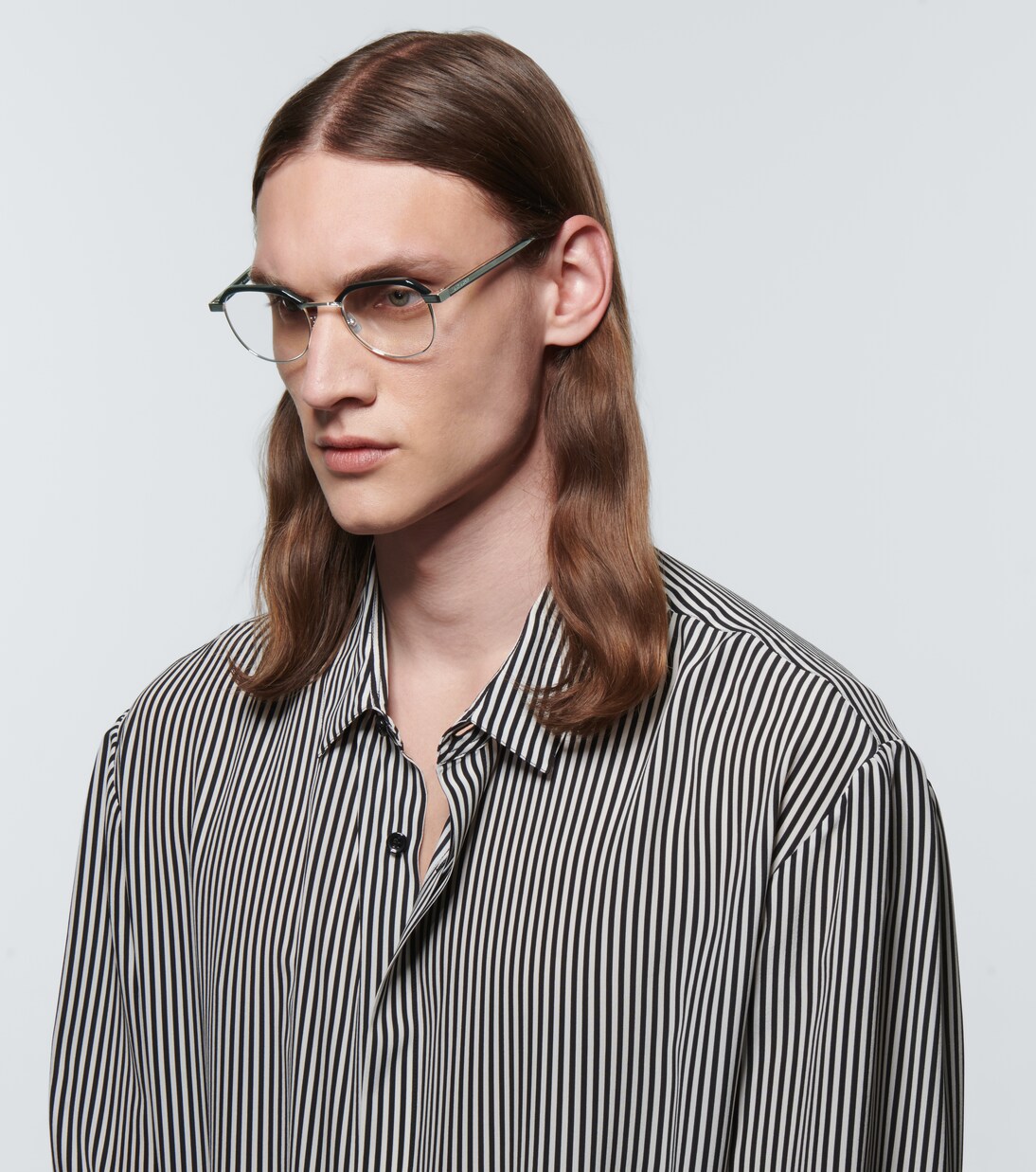 SL 124 round glasses | Saint Laurent