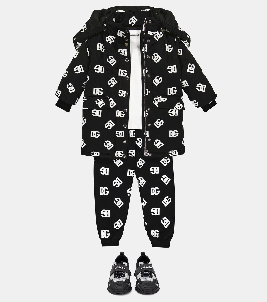 Logo cotton jersey sweatpants | Dolce&Gabbana Kids