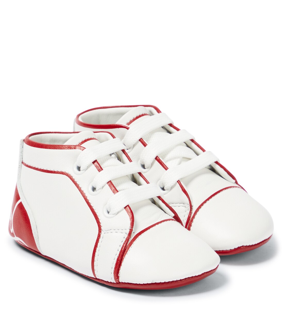 Baby Funnyto leather sneakers | Christian Louboutin Kids