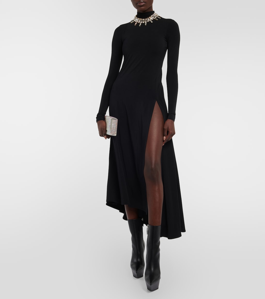 Ankle Boots Yigit aus Leder | Amina Muaddi