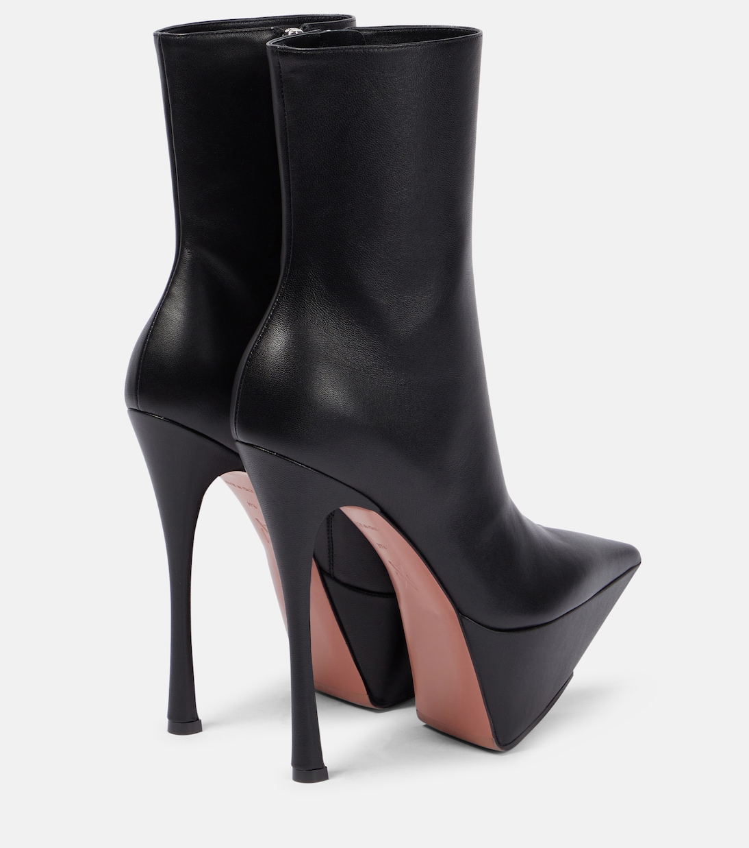 Ankle Boots Yigit aus Leder | Amina Muaddi