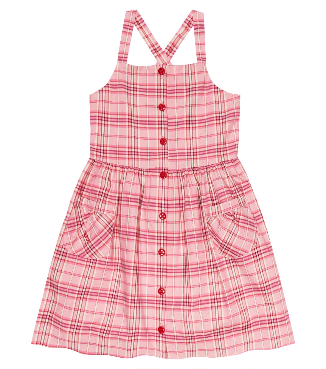 Checked cotton poplin dress | Polo Ralph Lauren Kids