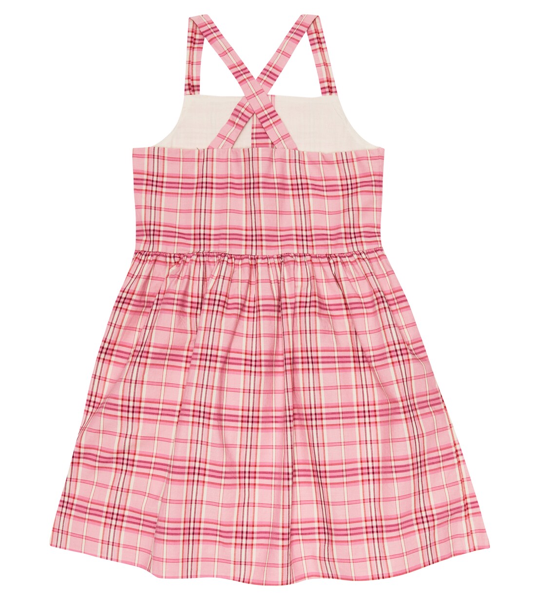 Checked cotton poplin dress | Polo Ralph Lauren Kids