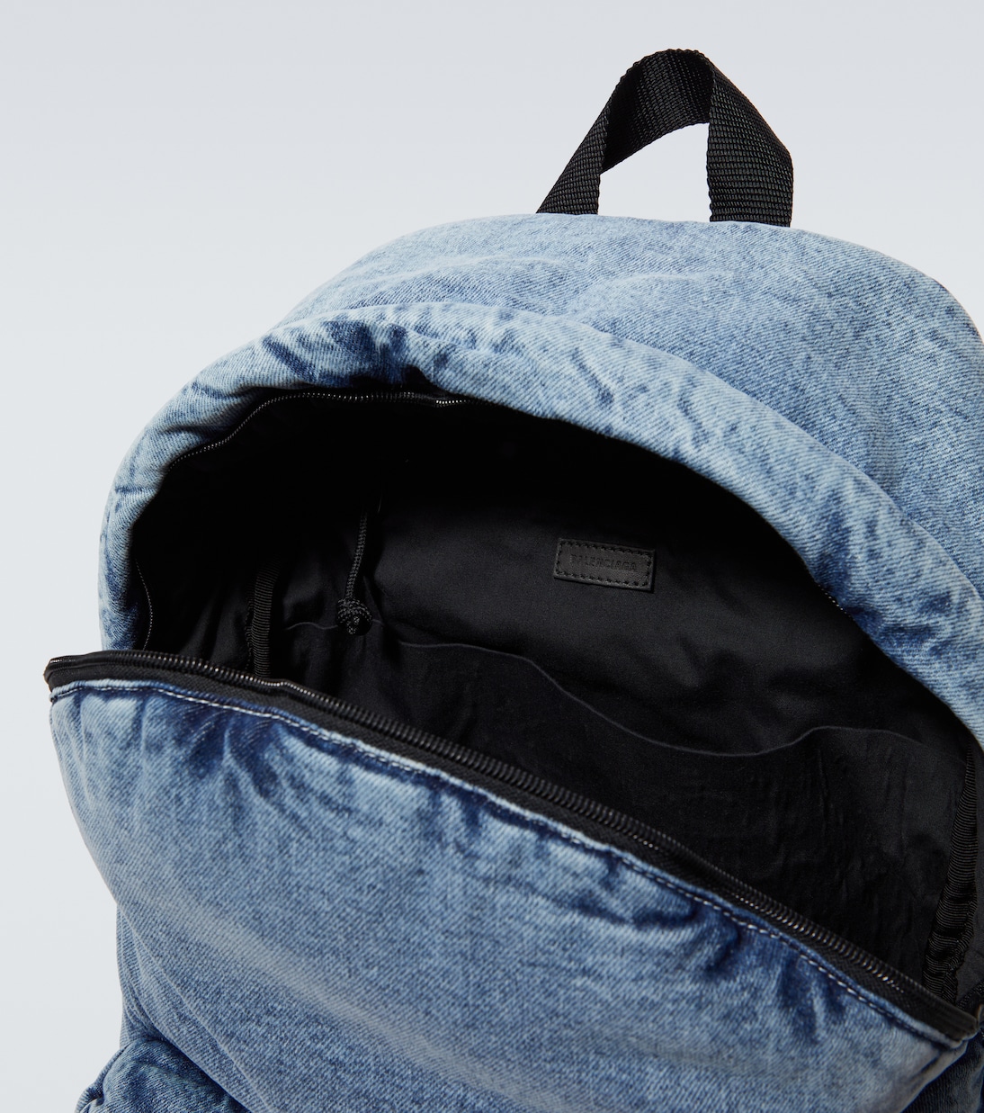 Explorer denim backpack | Balenciaga