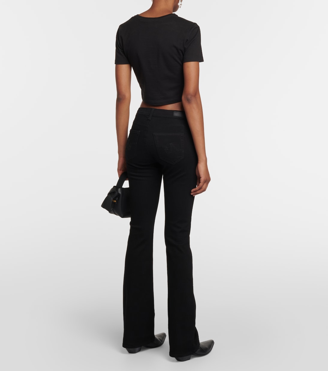 Low-Rise Flared Jeans | AG Jeans