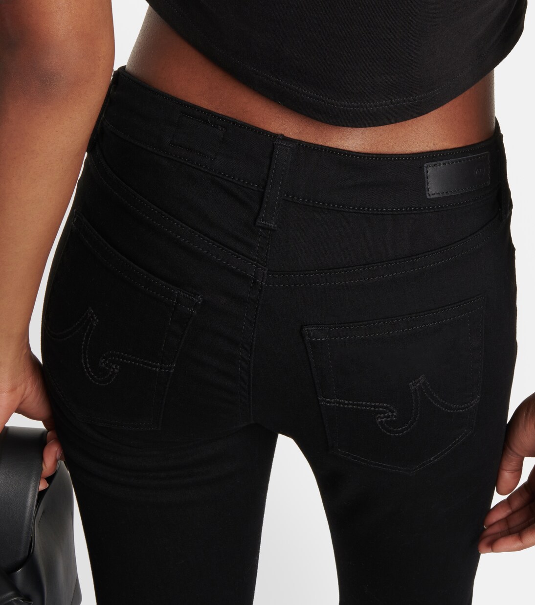 Low-Rise Flared Jeans | AG Jeans