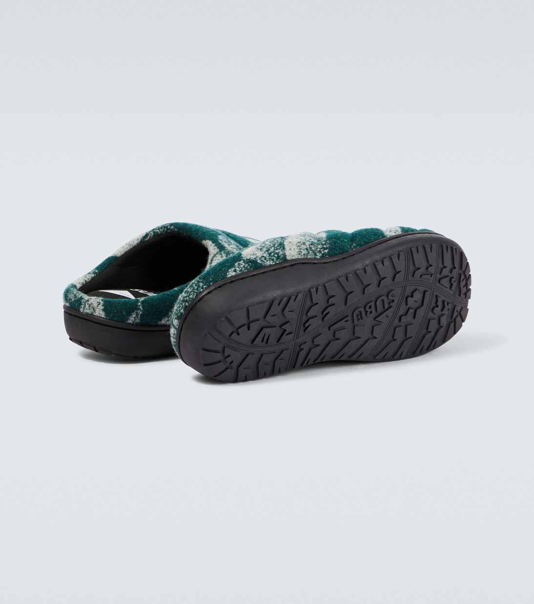 x Subu jacquard wool-blend slippers | And Wander