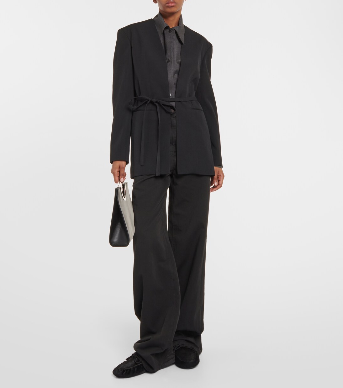 Lucca calf hair moccasins | The Row