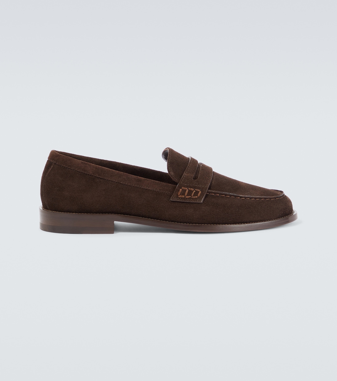 Perry suede penny loafers | Manolo Blahnik