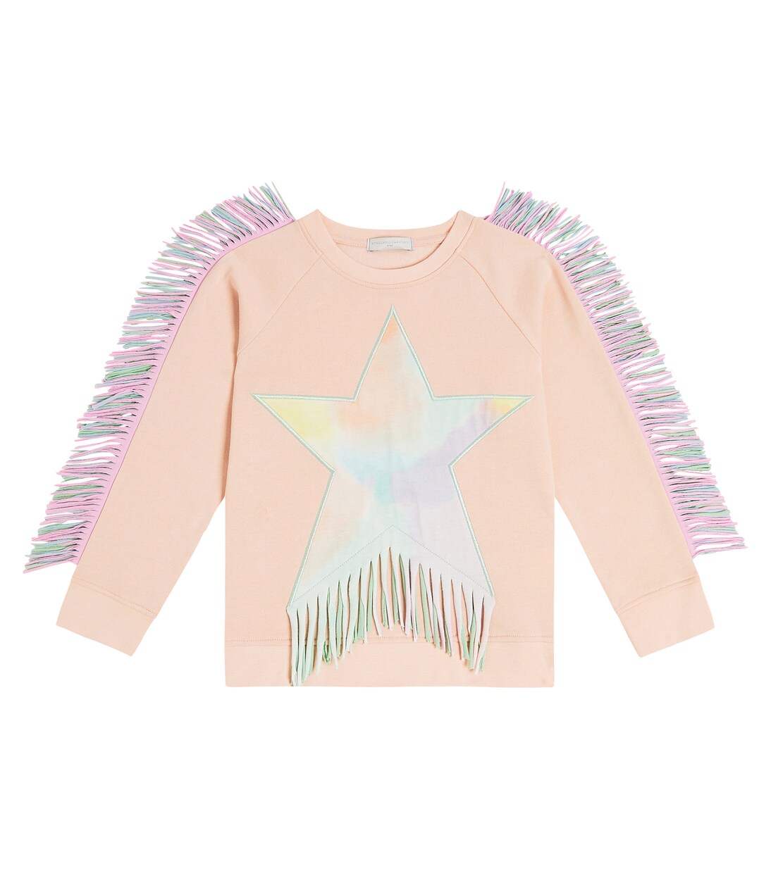 Embellished cotton jersey sweatshirt | Stella McCartney Kids