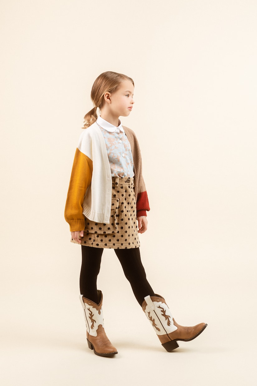 Gonna in velluto a coste di cotone | Paade Mode