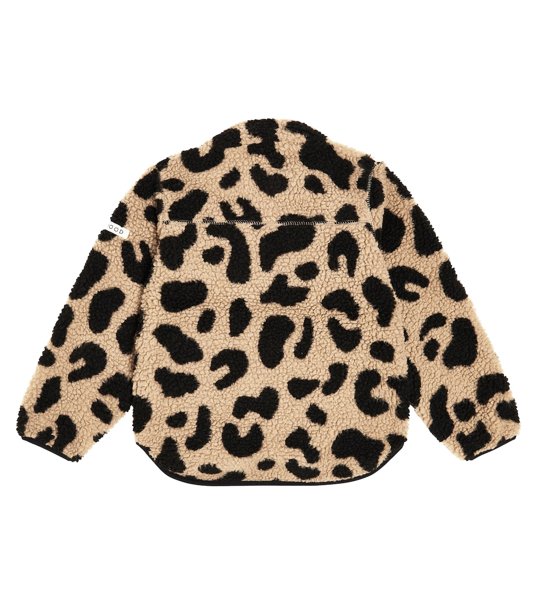 Nolan leopard-print fleece jacket | Liewood