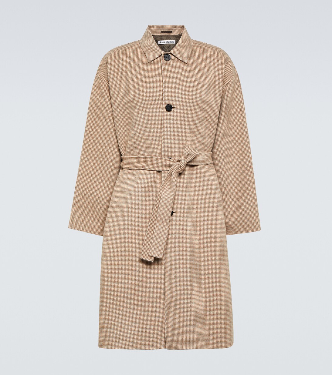 Checked wool coat | Acne Studios