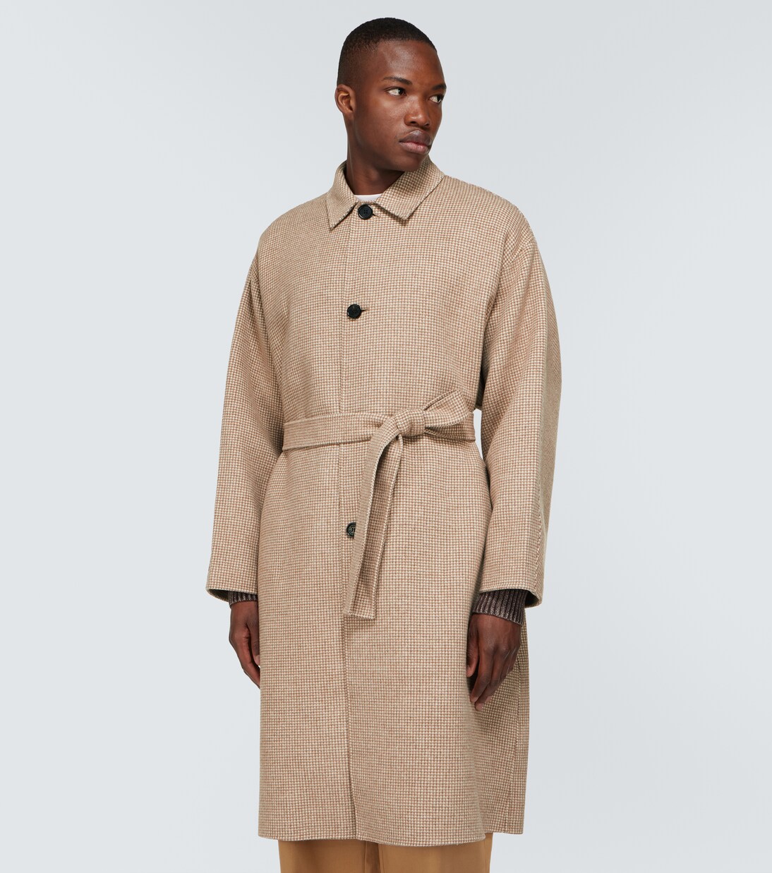 Checked wool coat | Acne Studios