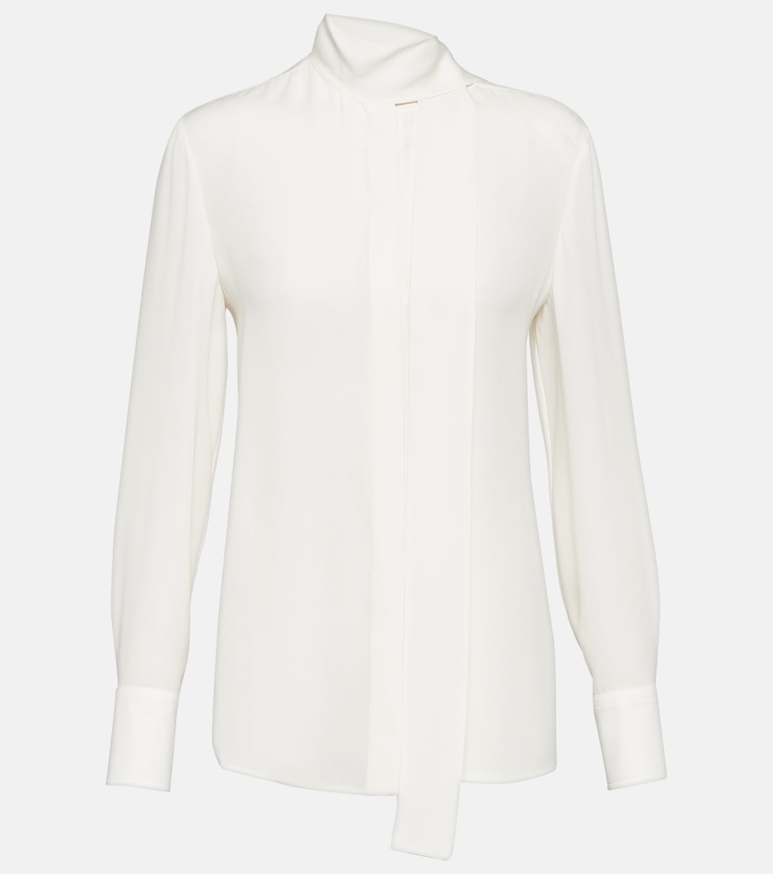 Schluppenbluse aus Seide | Valentino