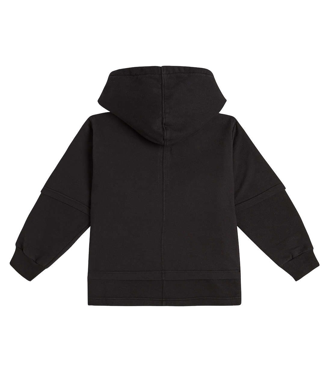 Hustler cotton jersey hoodie | Rick Owens Kids