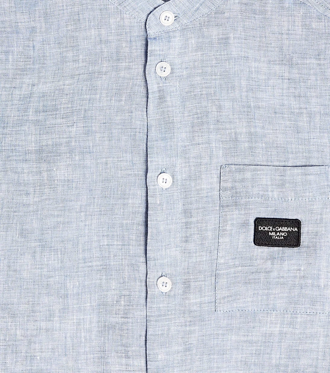 Hemd aus Leinen | Dolce&Gabbana Kids