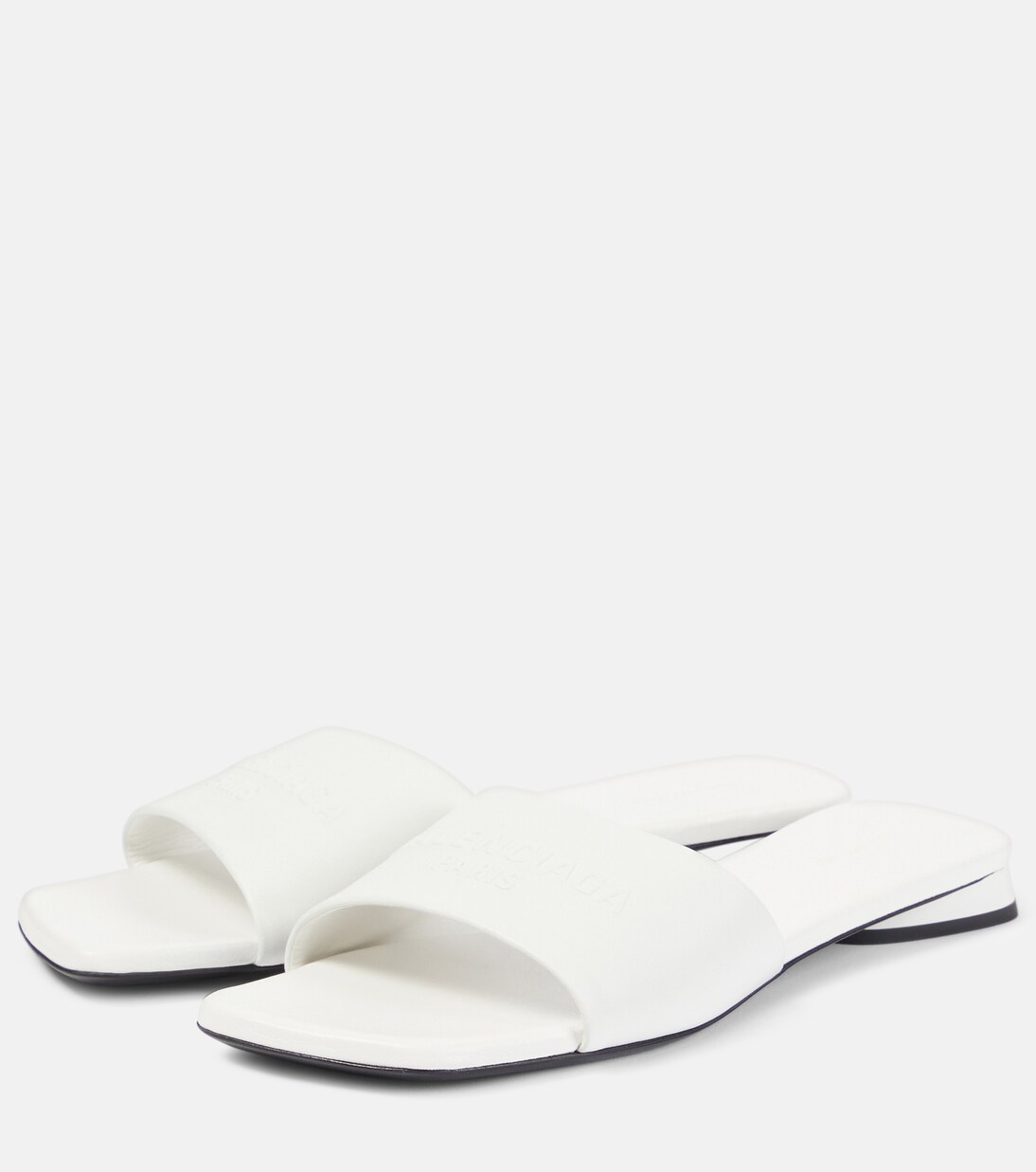 Pantoletten Duty Free aus Leder | Balenciaga