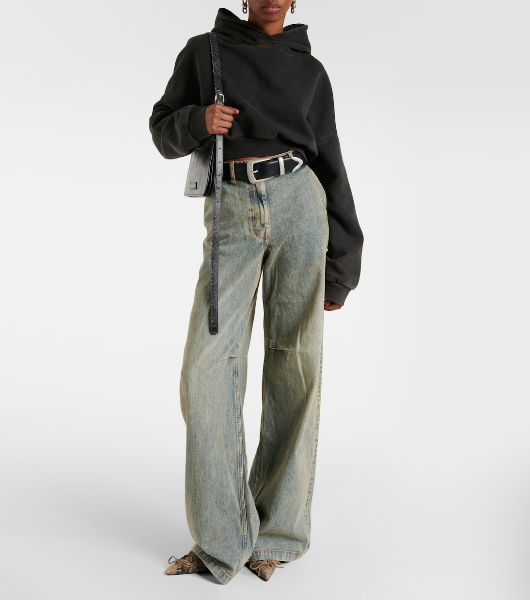 Dem high-rise wide-leg jeans | Entire Studios