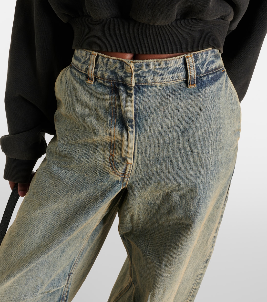 Dem high-rise wide-leg jeans | Entire Studios