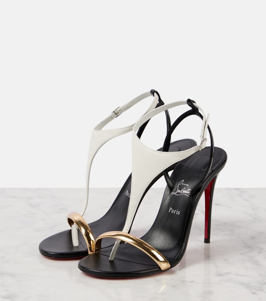Athina 100皮革凉鞋 | Christian Louboutin