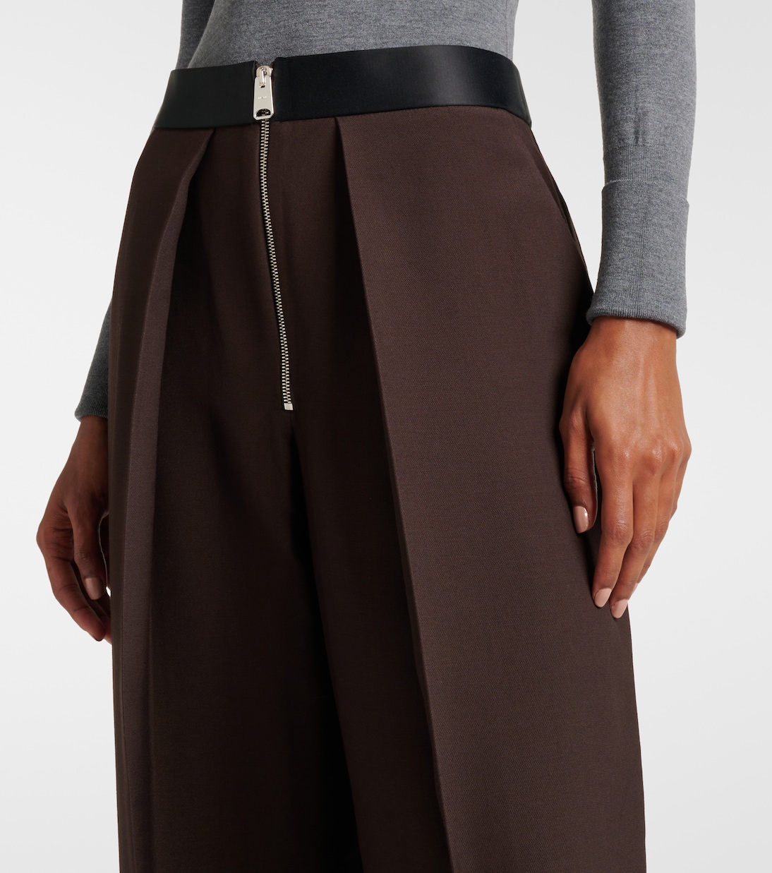 Weite Hose Marine | Khaite