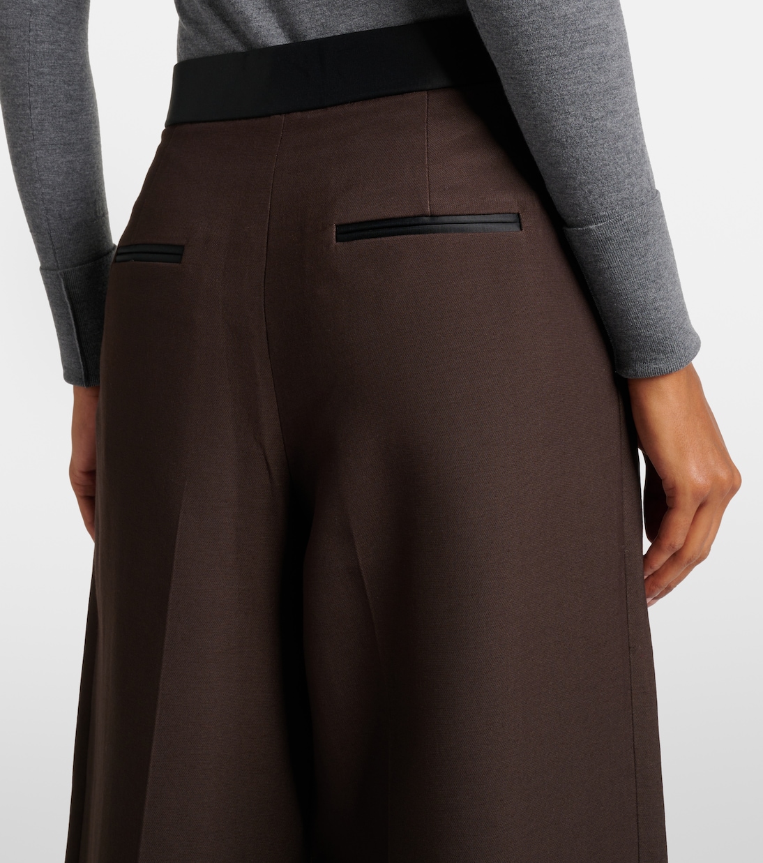 Weite Hose Marine | Khaite