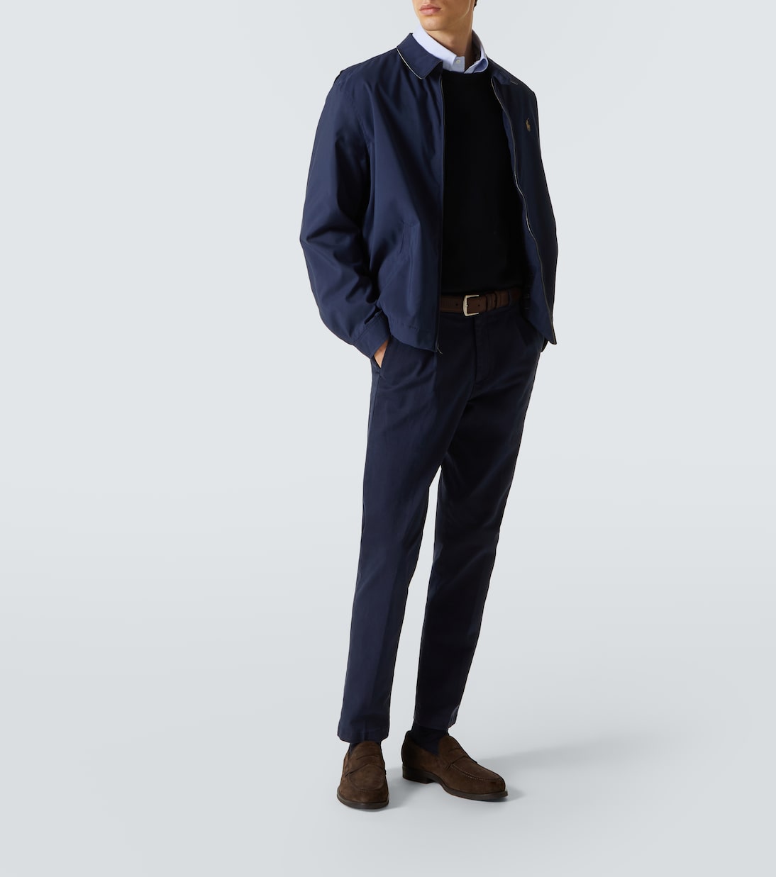 Cotton straight pants | Thom Sweeney