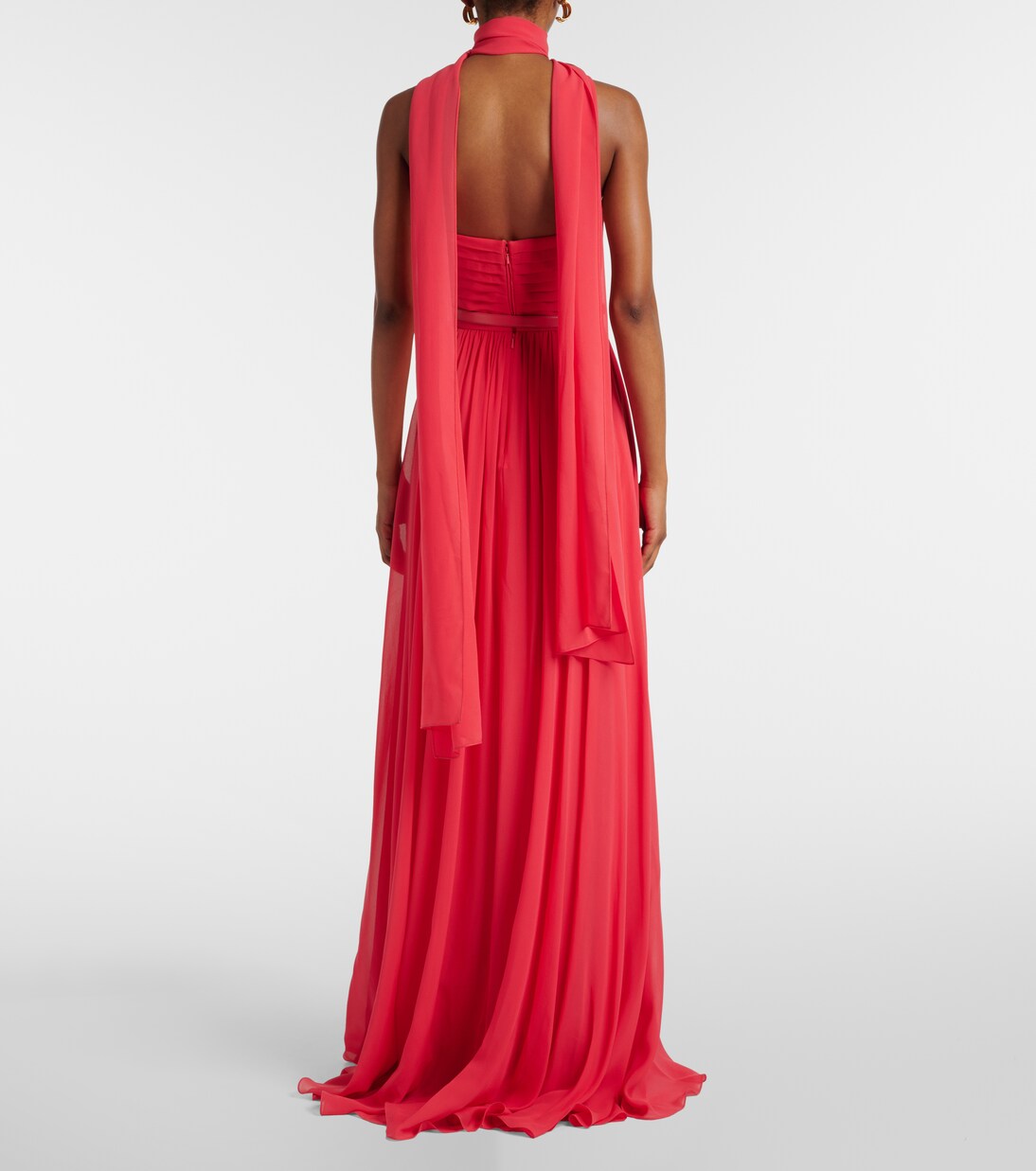 Robe longue en soie | Elie Saab