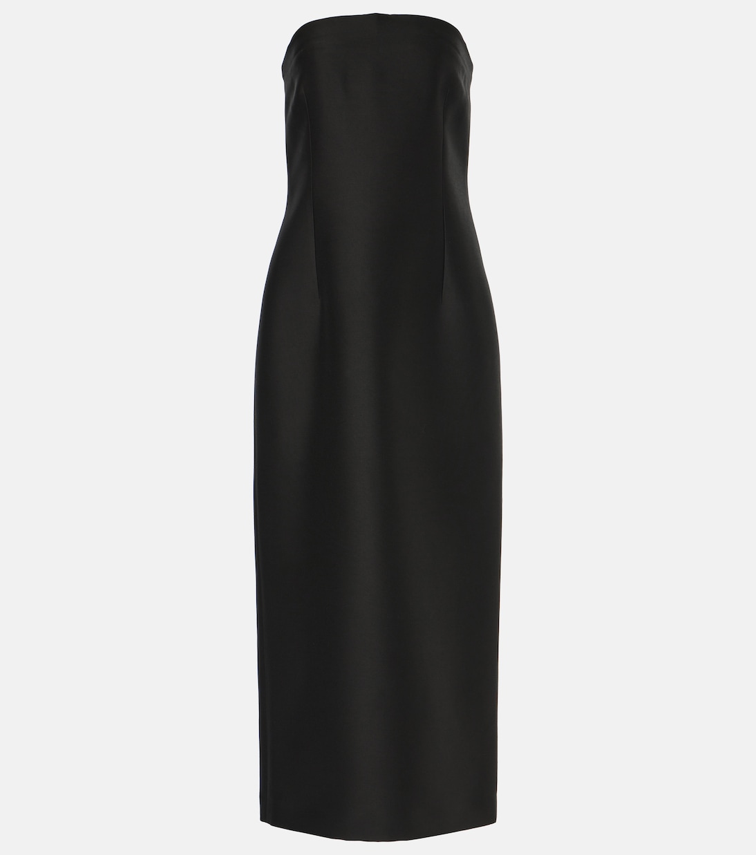 Robe longue Ward en laine et soie | The Row