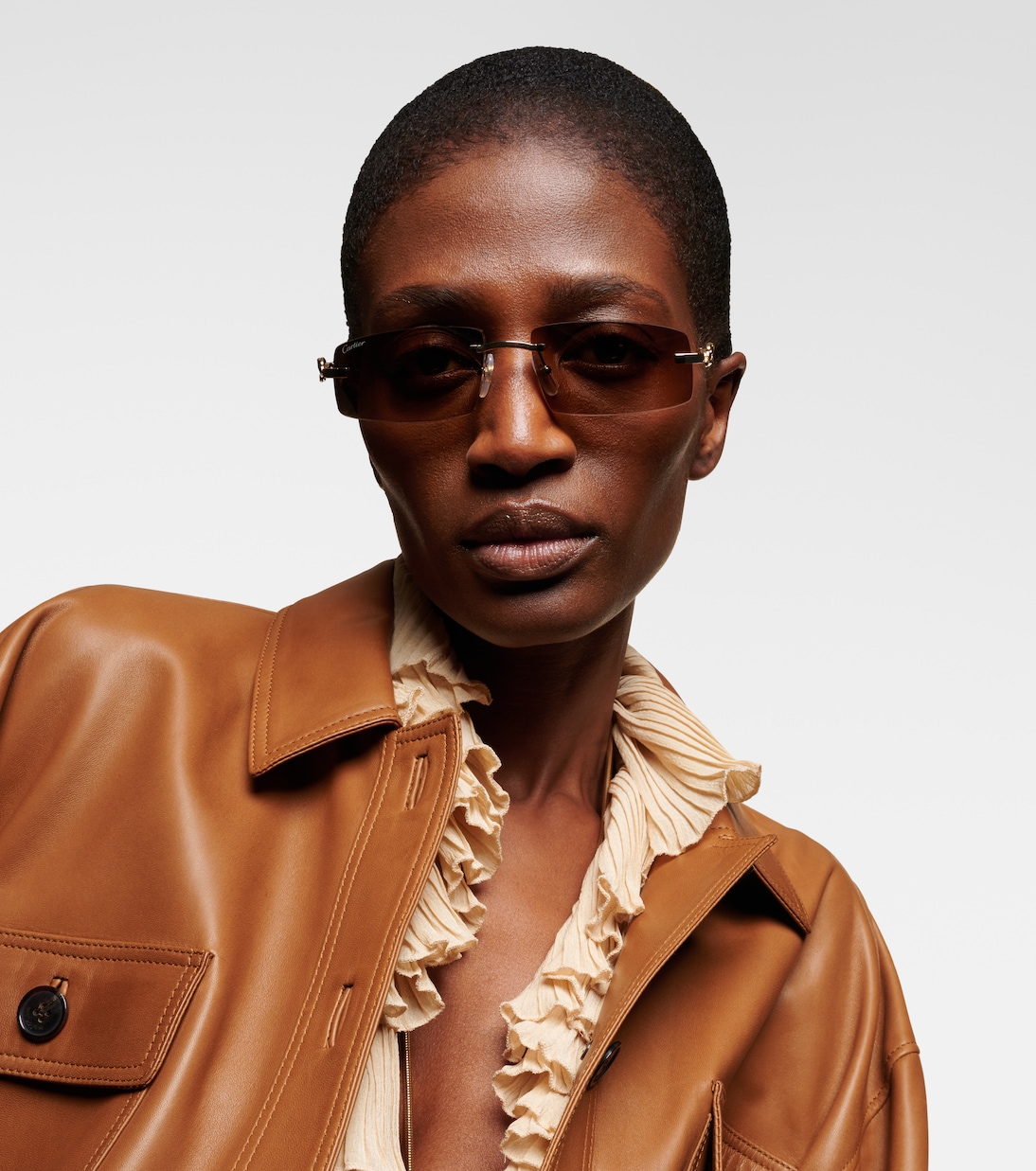 Panthère De Cartier rectangular sunglasses | Cartier Eyewear Collection