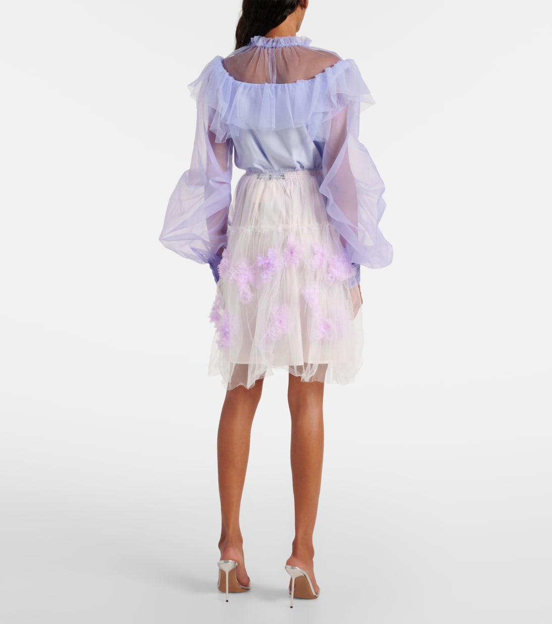 Midirock aus Mesh | Susan Fang