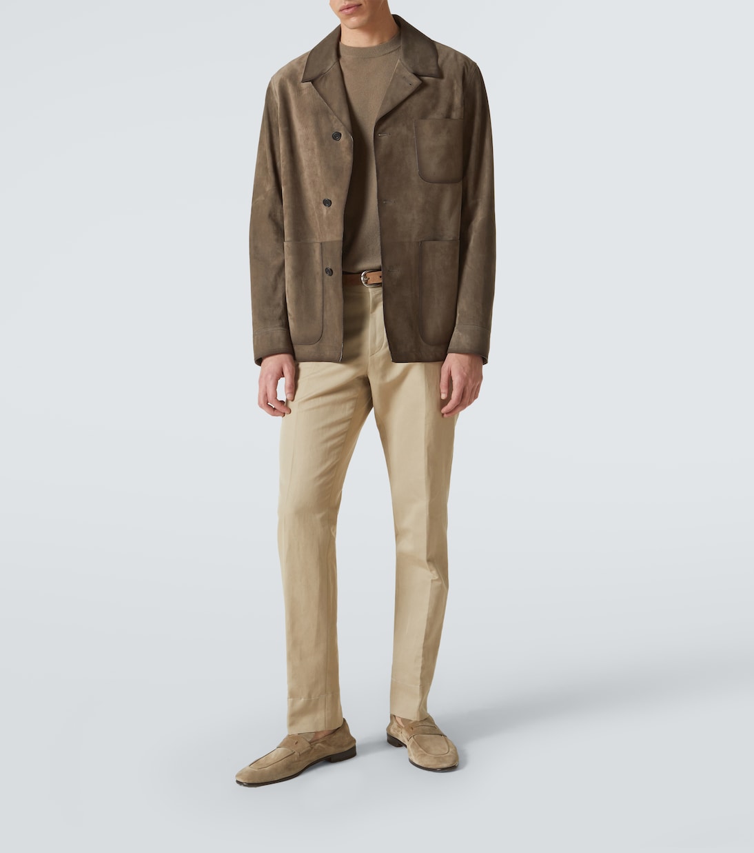 Patina suede jacket | Berluti