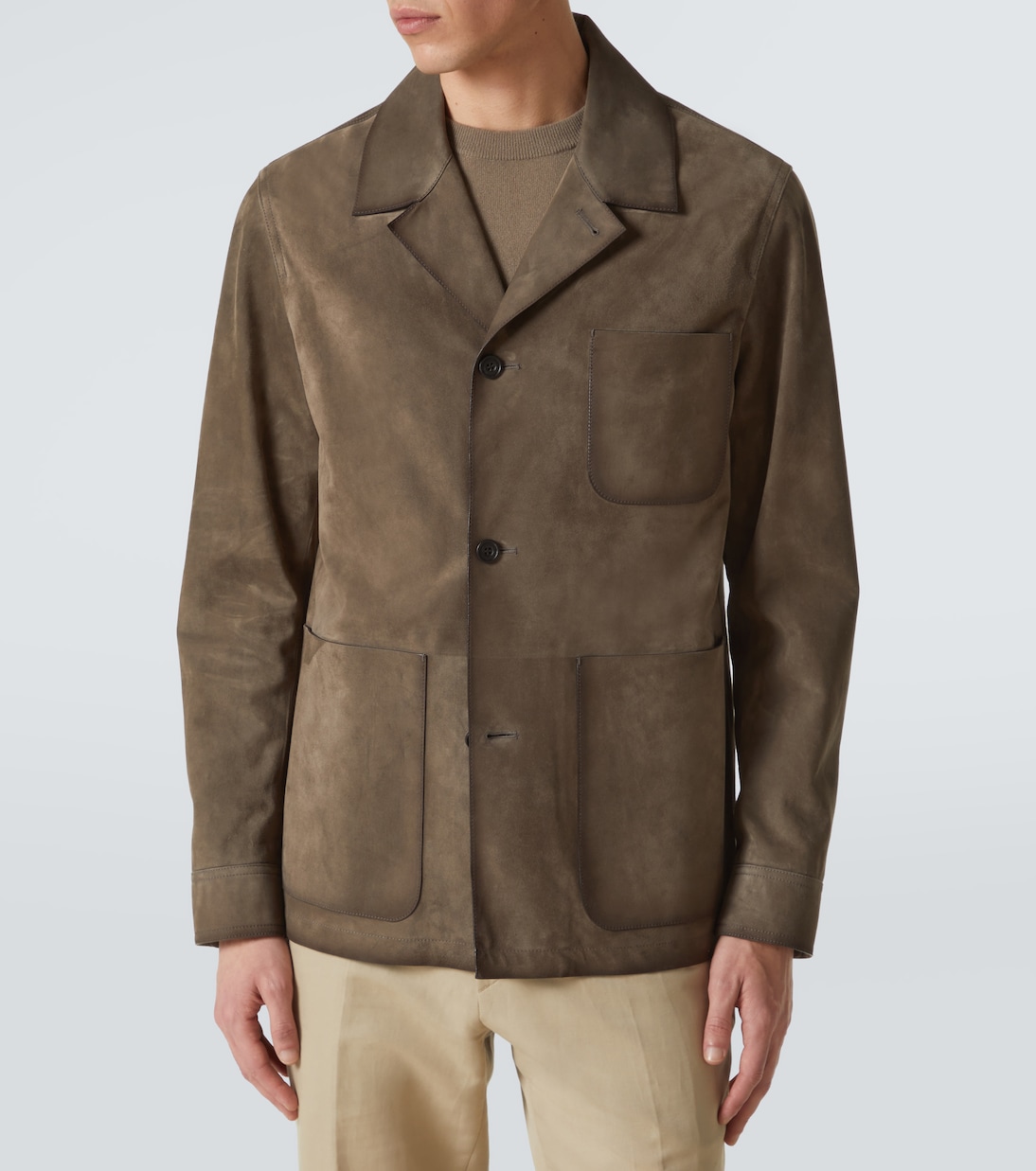 Patina suede jacket | Berluti