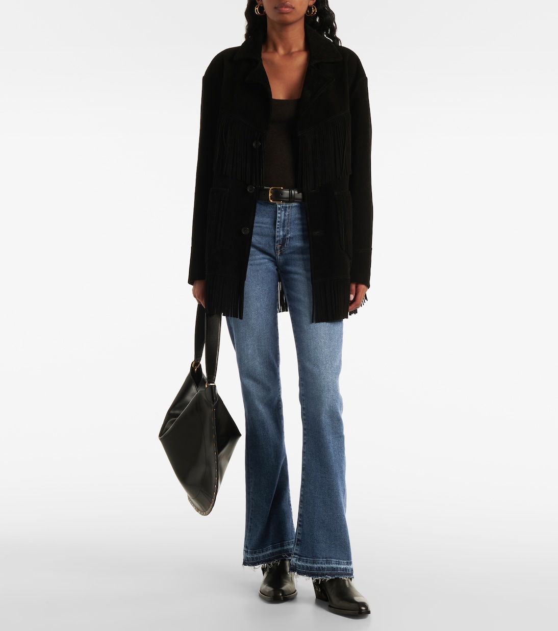 Jean Bootcut Tailorless à taille mi-haute | 7 For All Mankind
