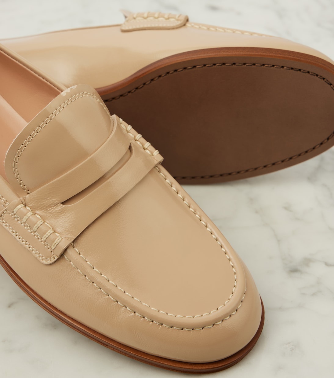 Loafers Georgie Nuit aus Lackleder | Gianvito Rossi