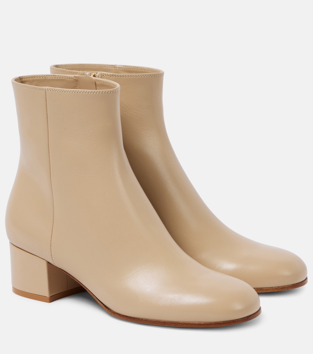 Joelle 45 leather ankle boots | Gianvito Rossi