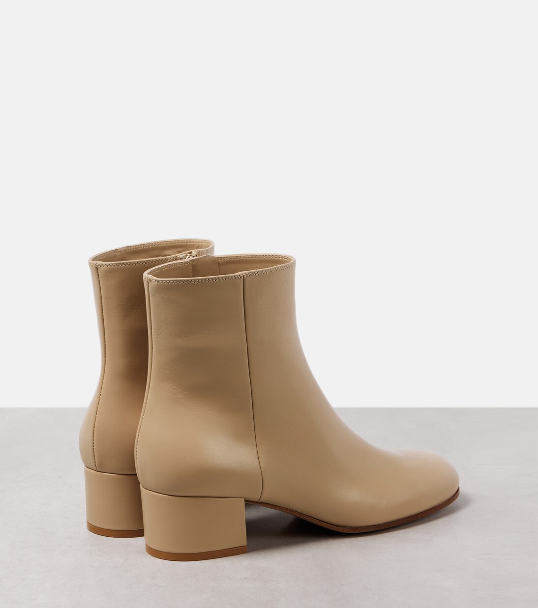 Joelle 45 leather ankle boots | Gianvito Rossi