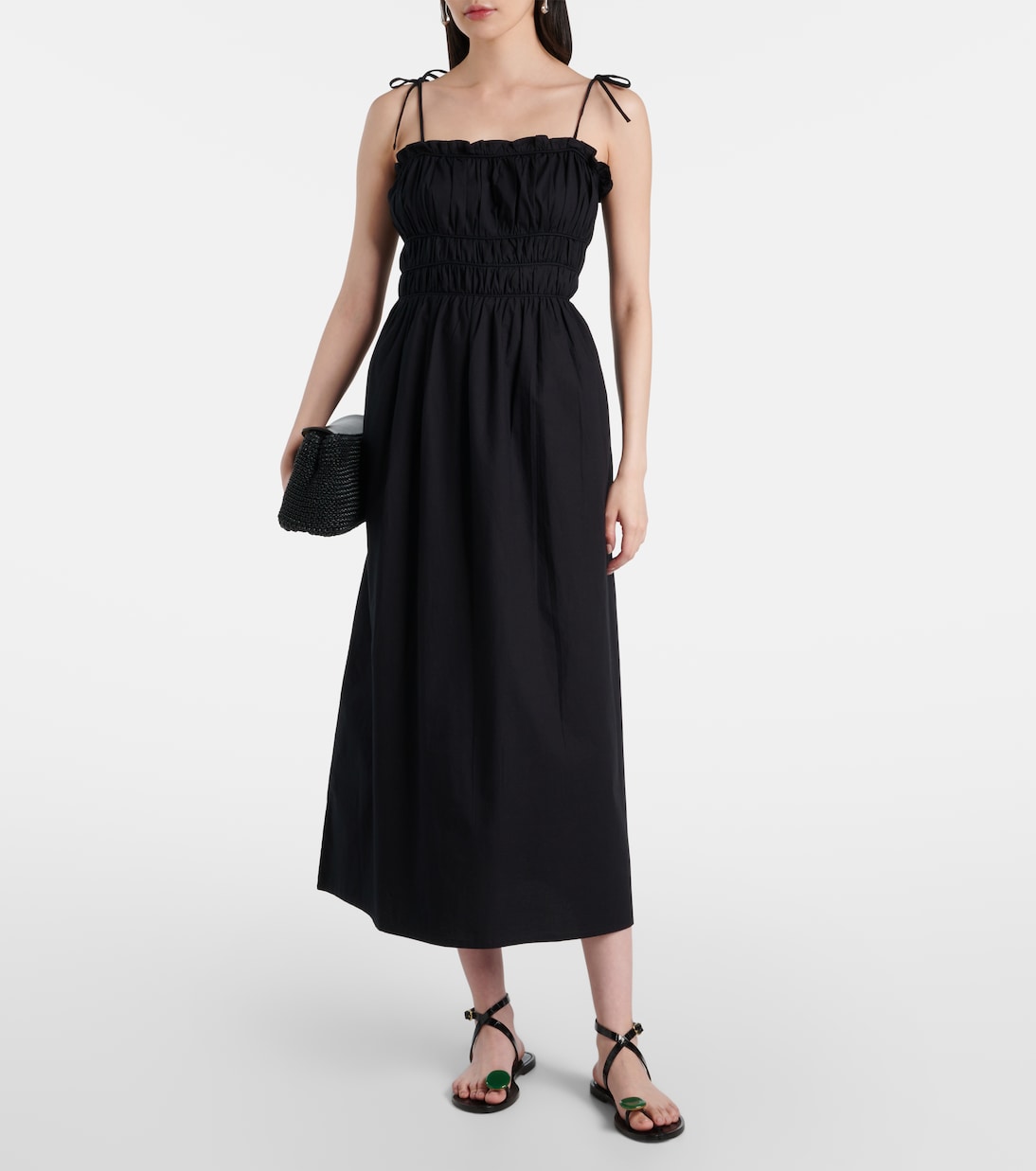 Robe midi Ophelia en coton | Melissa Odabash