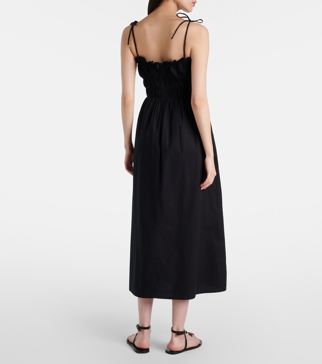 Robe midi Ophelia en coton | Melissa Odabash