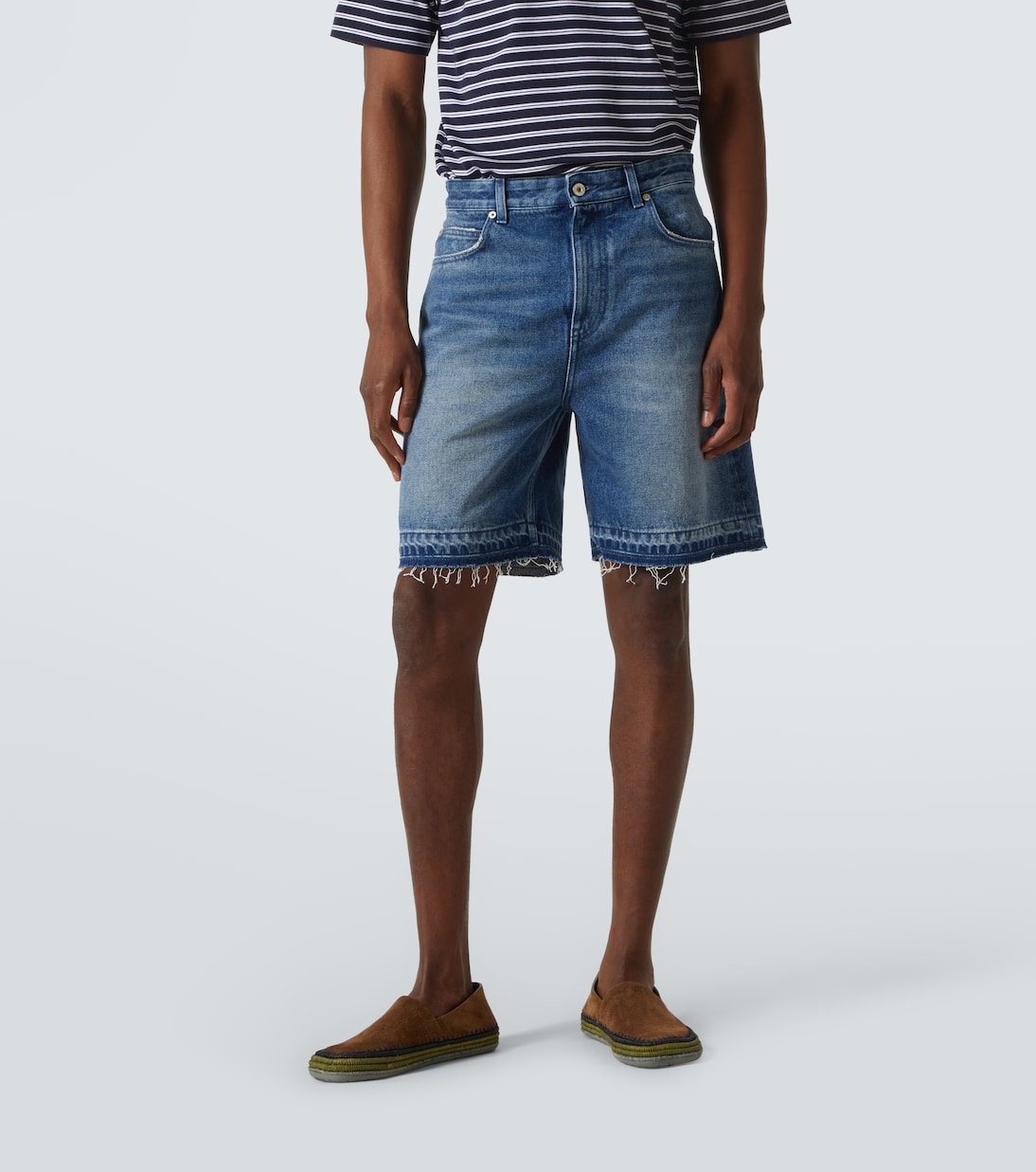 Paula's Ibiza denim shorts | Loewe