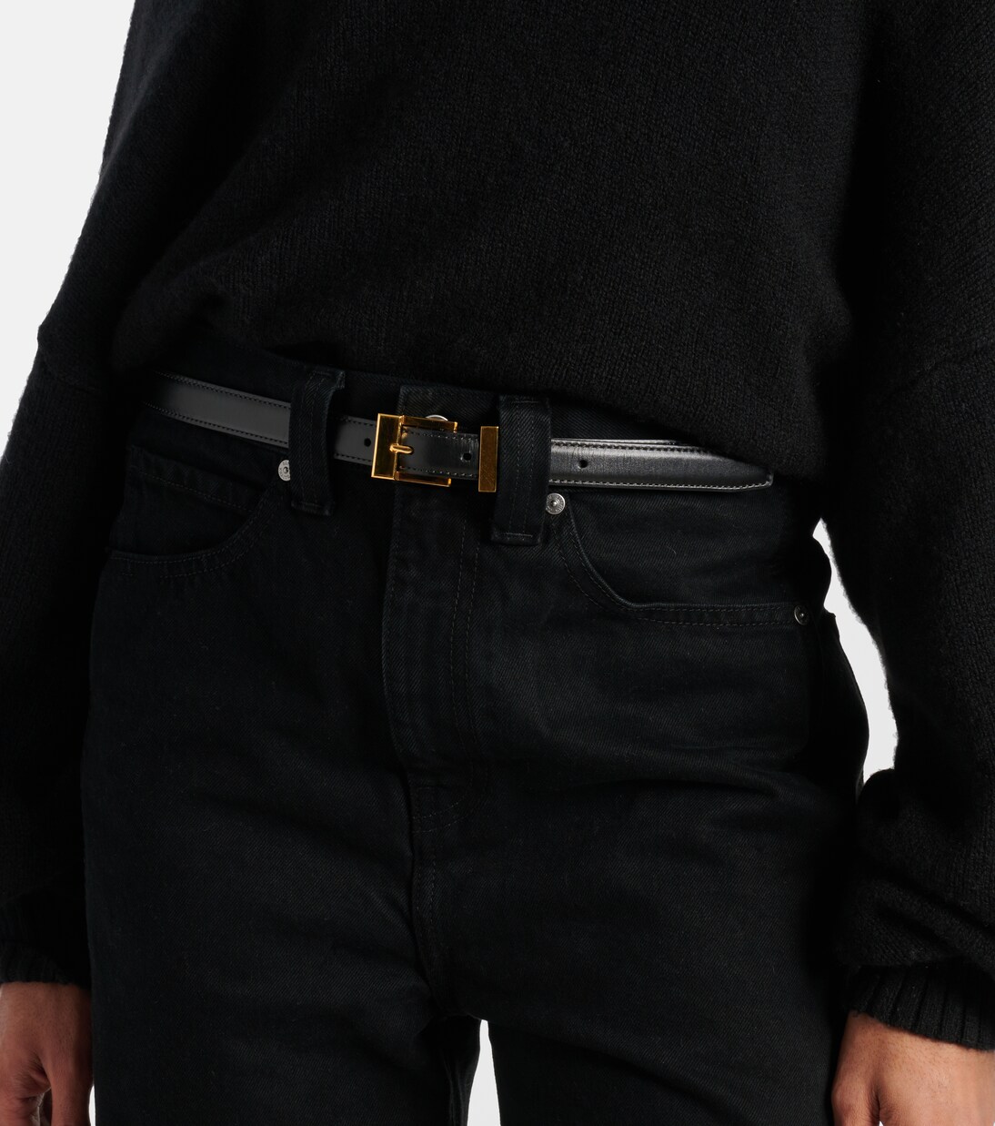 Gürtel Manhattan aus Leder | Khaite