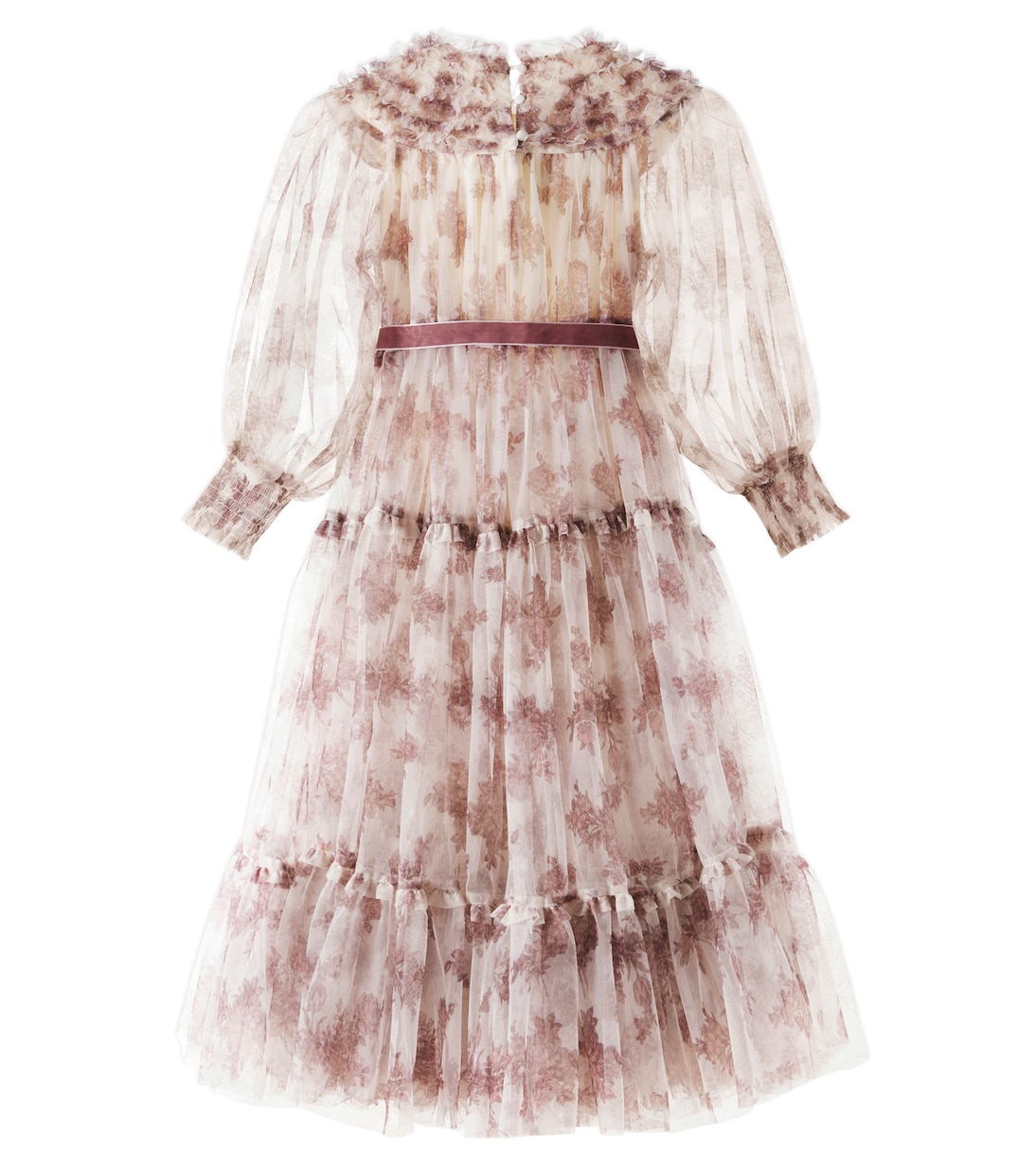 Robe Domenica en toile de Jouy et tulle | C'era Una Volta