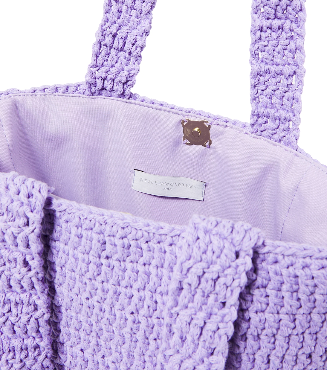 Crochet tote bag | Stella McCartney Kids