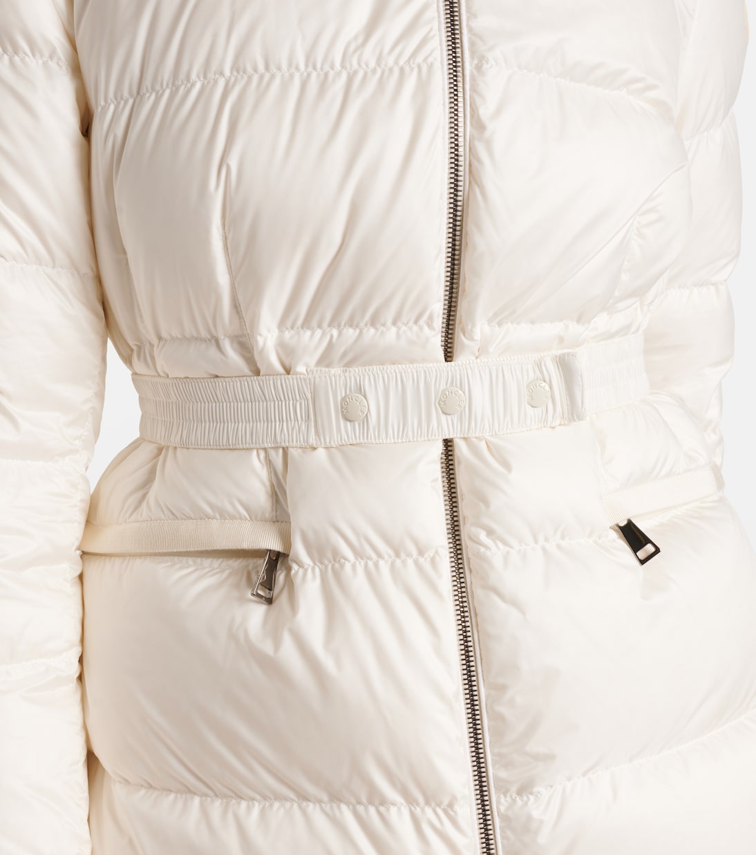 Boed shearling-trimmed down jacket | Moncler